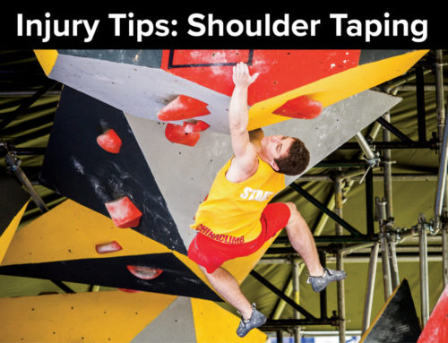 Rock Climbing Injury Tips: Shoulder Taping