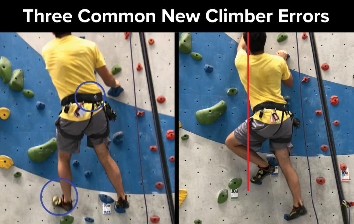 Three Common Errors Made by New Climbers The Climbing Doctor