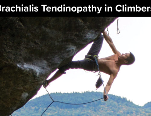 Brachialis Tendinopathy in Climbers