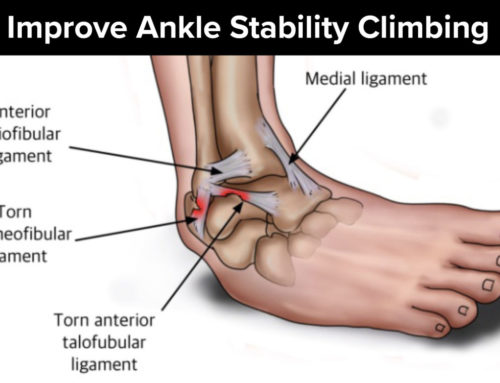 Improving Ankle Stability for More Successful Climbing