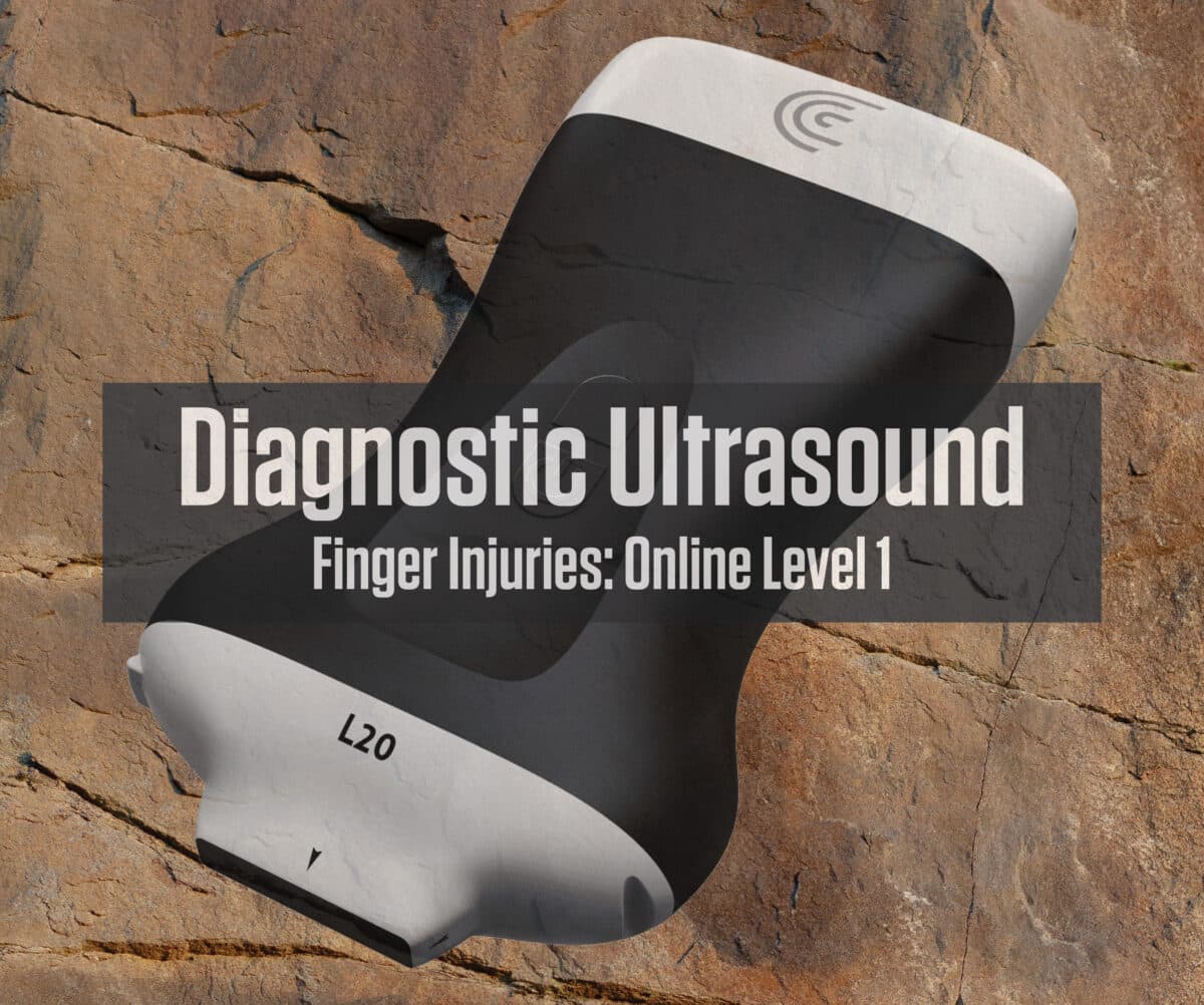 Diagnostic Ultrasound For Rock Climbing Injuries