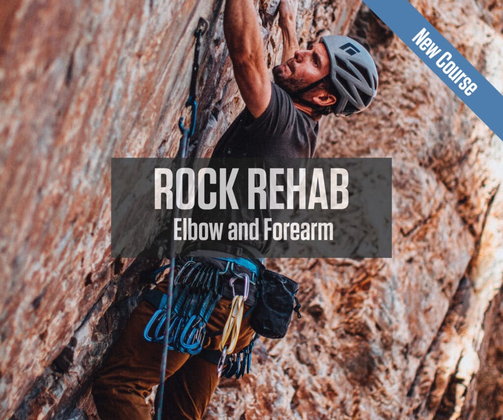Rock Climbing Injury Course Elbow and Forearm