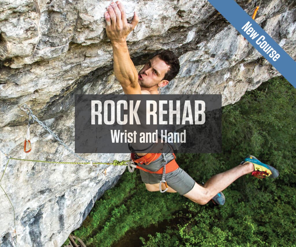 Wrist and Hand Rock Climbing Injury Course